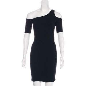 Helmut Lang Cut Out Mini Dress